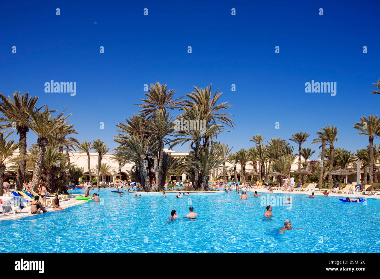 La Tunisia, Sud-est, Zarzis, Zita Hotel Club Foto Stock