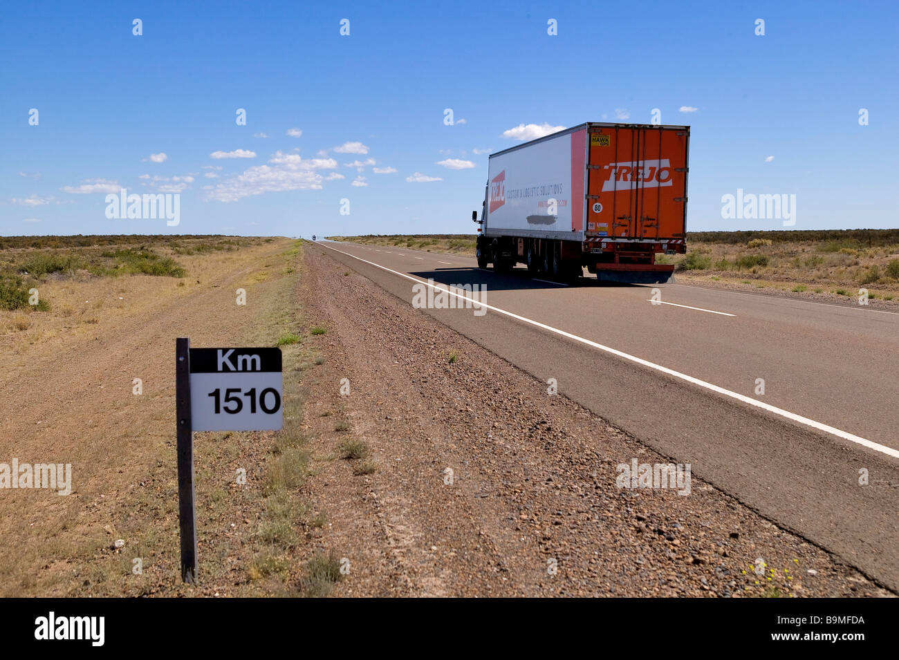 Argentina, Patagonia, Chubut Provincia, strada n°3 Foto Stock