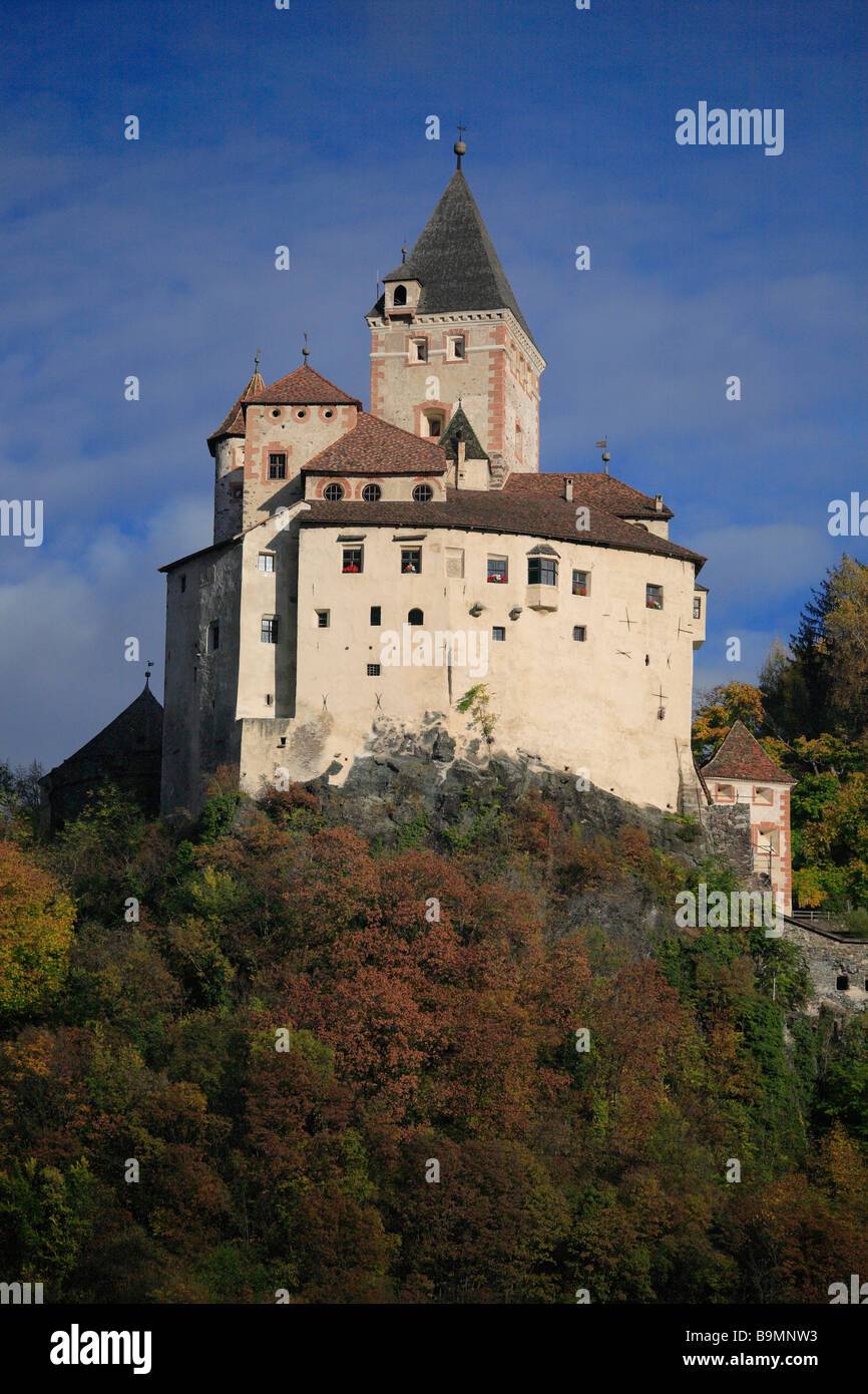 Castel Trostburg Castel Forte nei pressi del villaggio di Waidbruck Trentino Italia Foto Stock