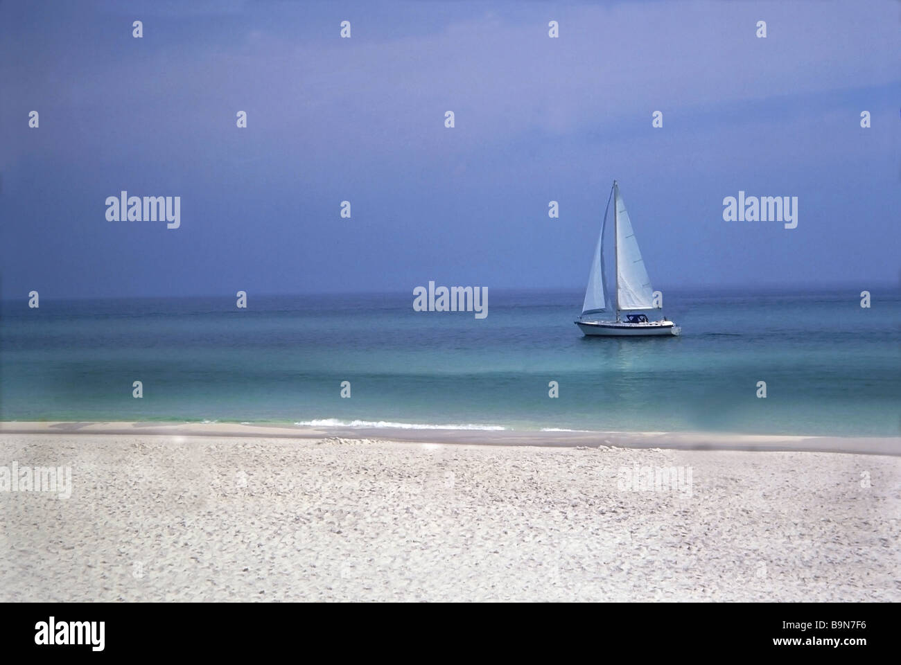 Barca a vela Foto Stock