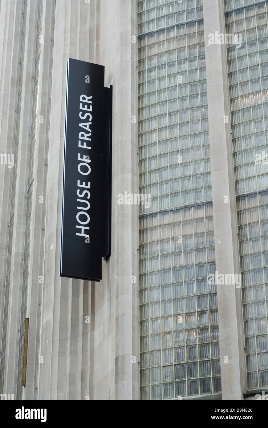Casa di Fraiser edificio shopping Manchester City Centre Regno Unito Foto Stock