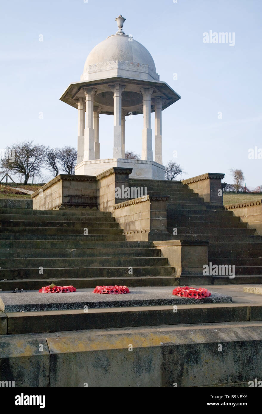 Monumento in memoria dei sikh e indù soldati che morirono mentre negli ospedali in Brighton e Hove durante il 1914 - 1918 Guerra Foto Stock