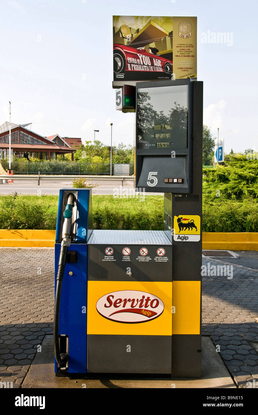 Pompa del carburante Foto Stock