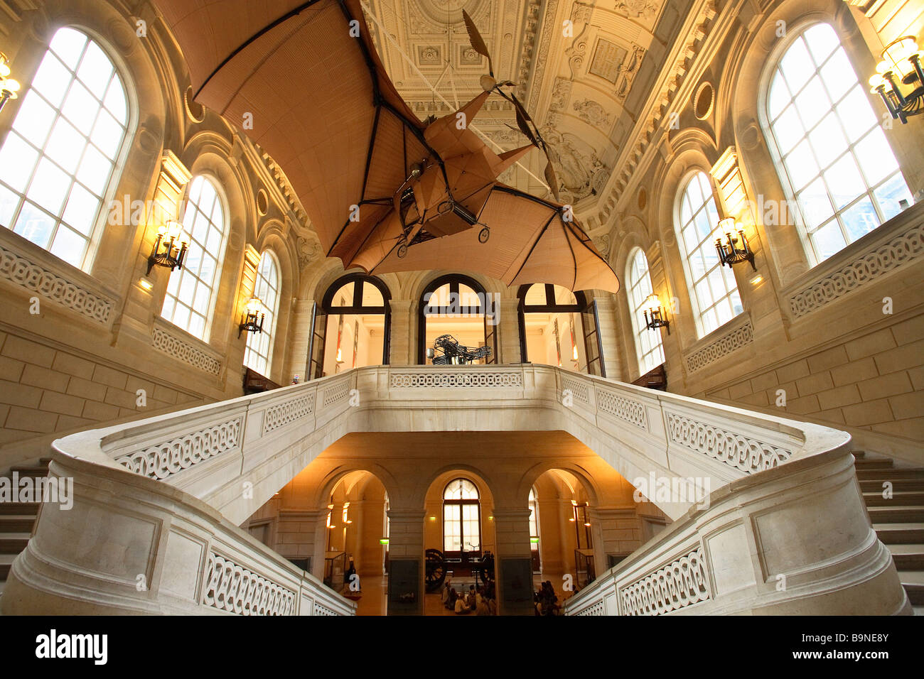 ADER CLEMENTE ' S PIANO AQUILON IN Arts et Metiers MUSEUM PARIS Foto Stock