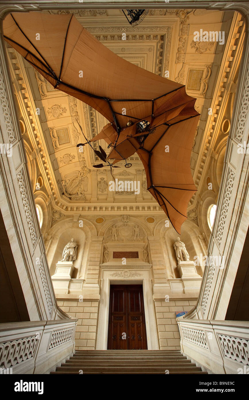 ADER CLEMENTE ' S PIANO AQUILON IN Arts et Metiers MUSEUM PARIS Foto Stock