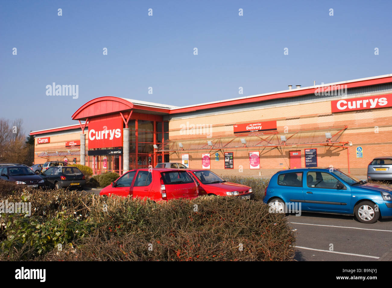 Currys a Blackpool Retail Business Park Lancashire Foto Stock