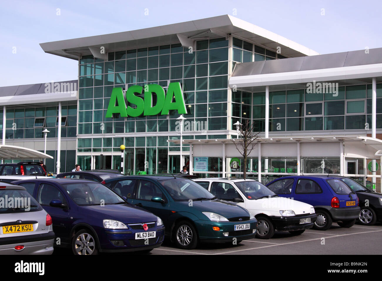 Asda store a forest town vicino a Mansfield Foto Stock