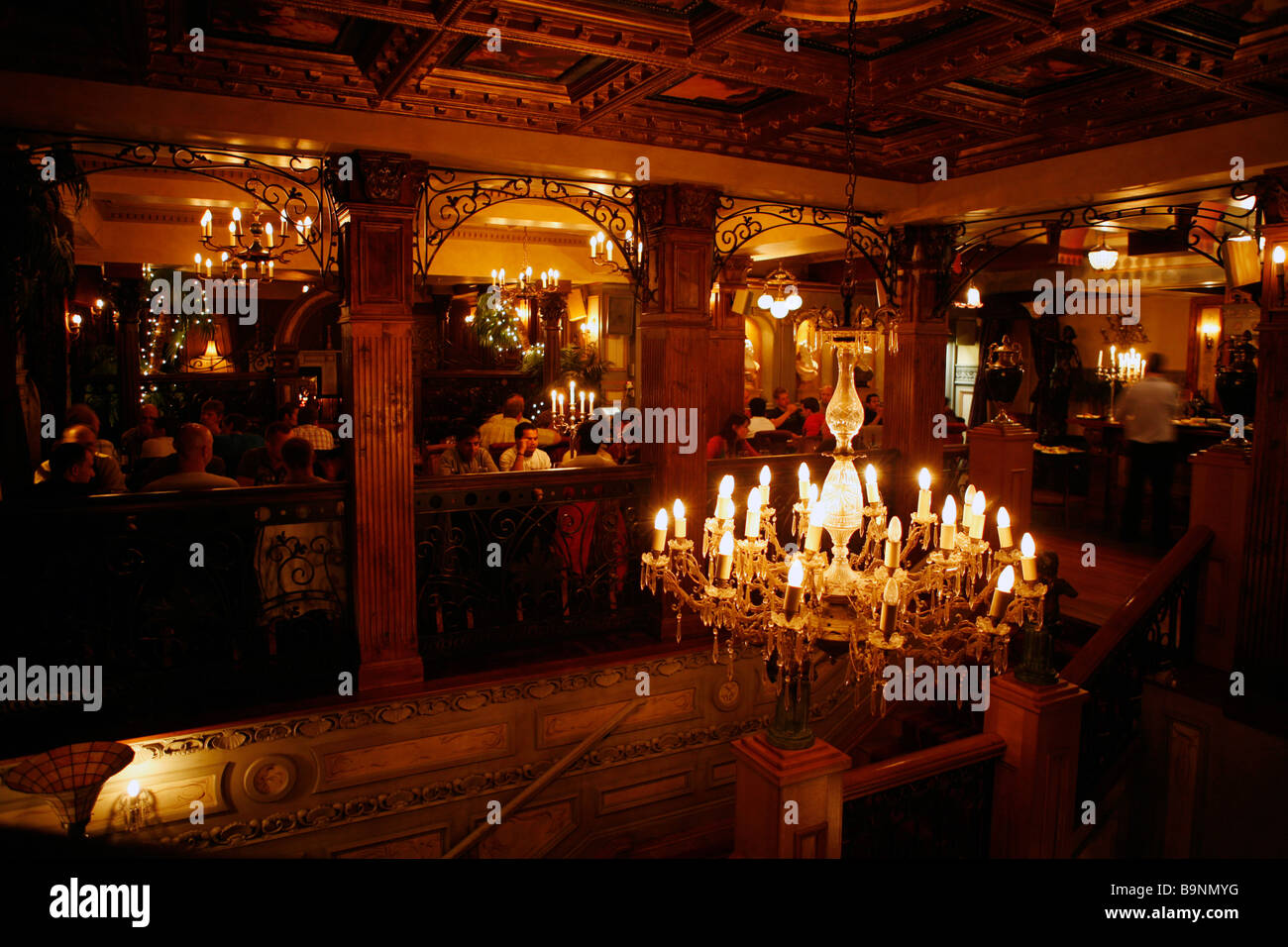 Ristorante a Belfast. Foto Stock