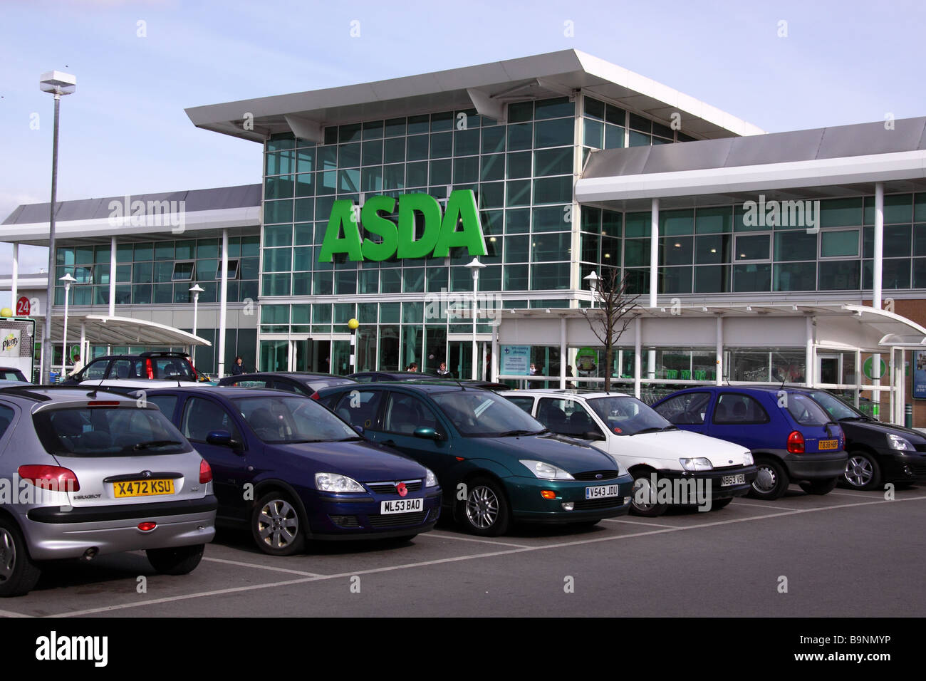 Asda store a forest town vicino a Mansfield Foto Stock