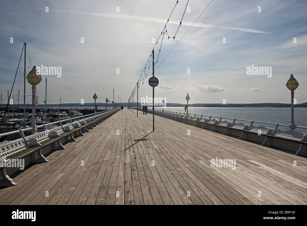 South Devon Regno Unito - Torquay Princess Pier Foto Stock