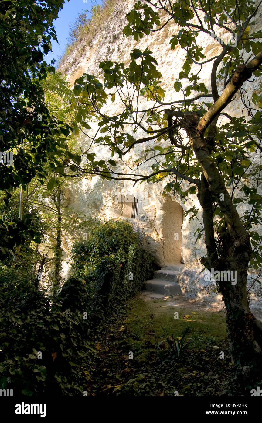 Francia, Charente Maritime, Mortagne (sur Gironde, San Marziale Hermitage Foto Stock