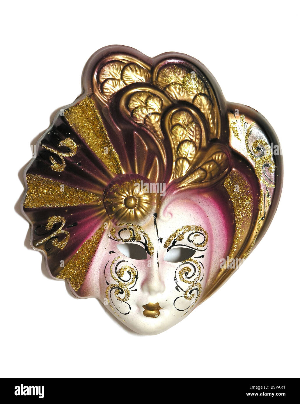 Maschera veneziana Foto Stock