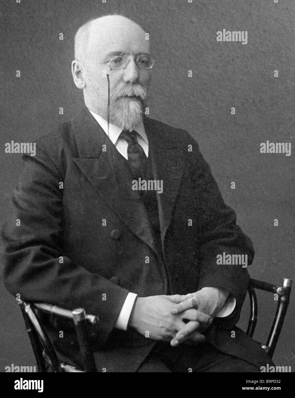 Lo scrittore russo Fedor Sologub 1863 1927 Foto Stock