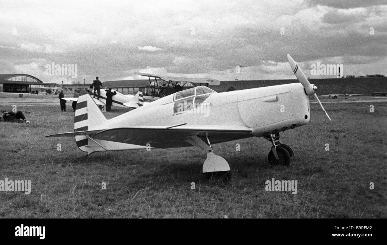 Yak 18 Max modello di aeromobile 1937 Foto Stock