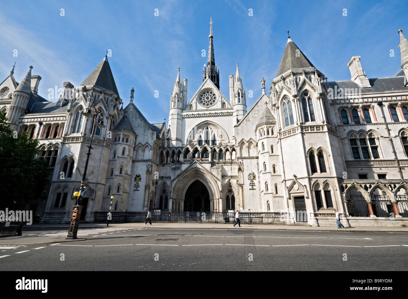 Royal Courts of Justice Strand Londra Foto Stock