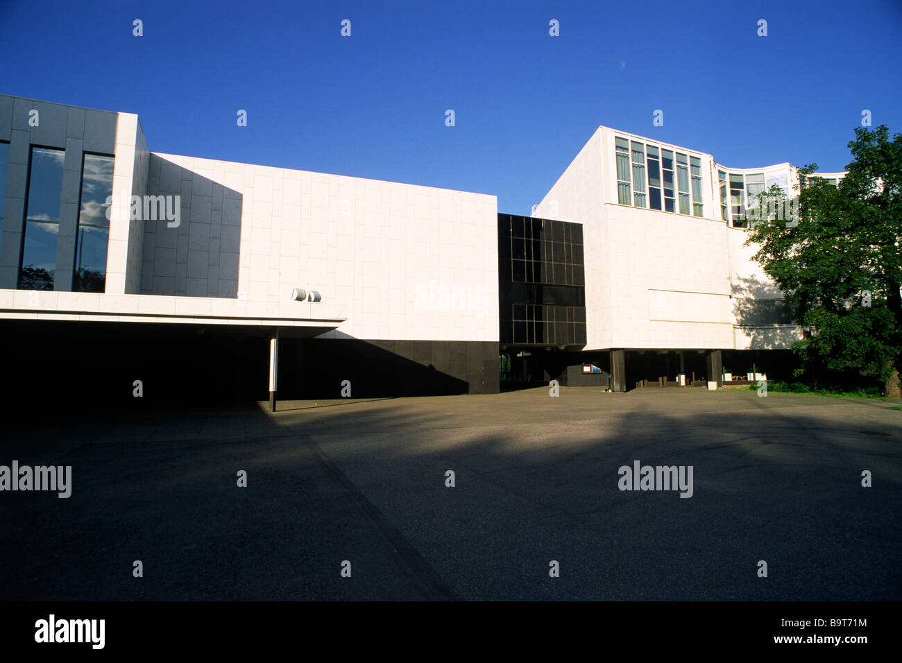 Finlandia, Helsinki, Finlandia Hall, architetto Alvar Aalto Foto Stock