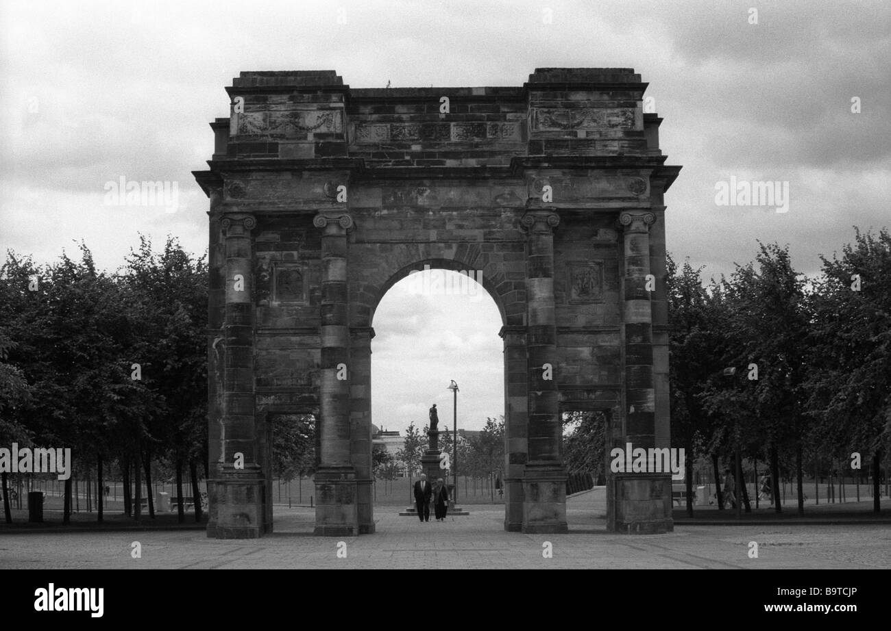 McLennan Arch, verde di Glasgow, Glasgow Foto Stock