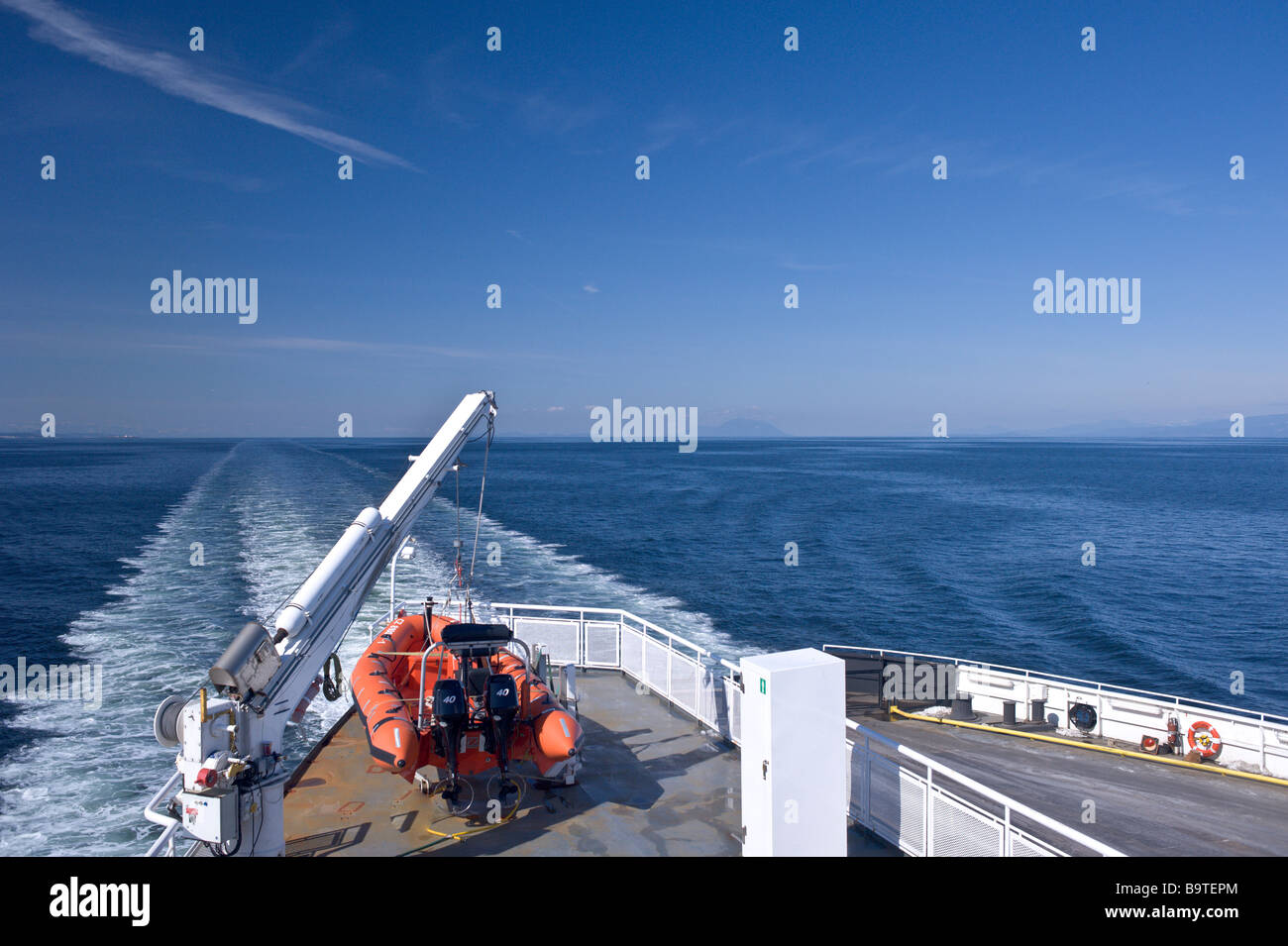 Regina di Alberni off di Vancouver Island in Georgia dritto sulla strada per Tsawwassen vicino a Vancouver Foto Stock