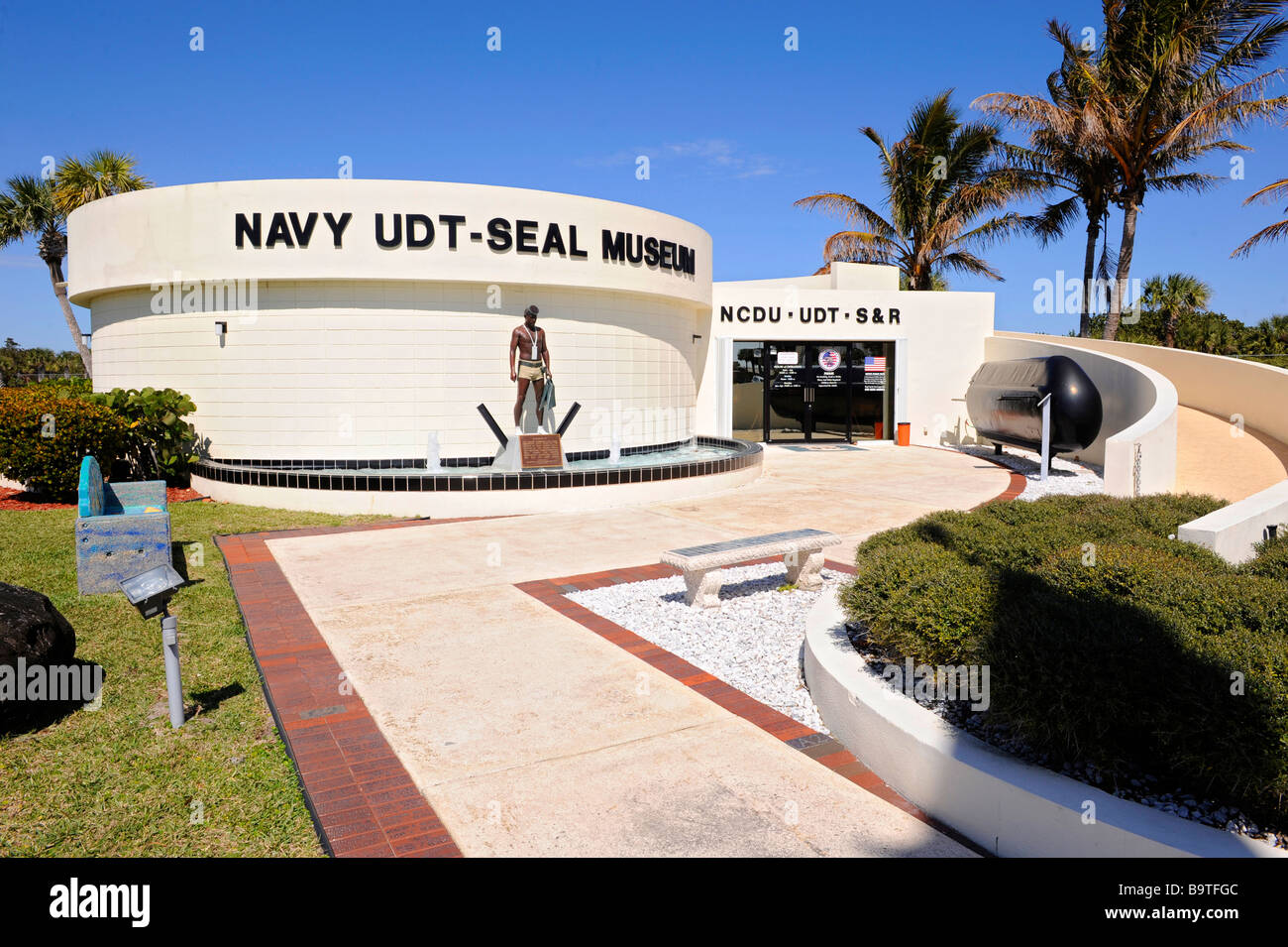 Marina Nazionale UDT Museo tenuta Vero Beach Florida USA Foto Stock
