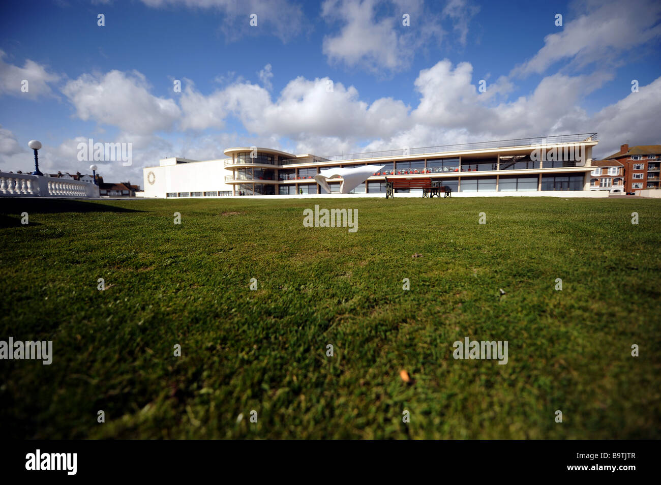 Il Padiglione De la Warr a Bexhill East Sussex UK Foto Stock
