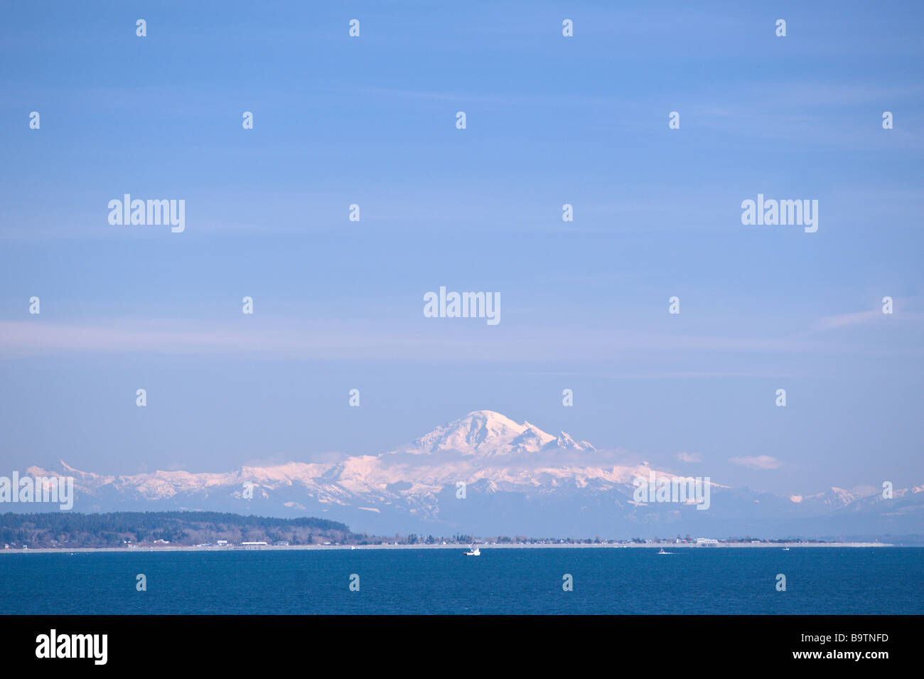 Mount Baker o Koma La corale Kulshan nello Stato di Washington Foto Stock