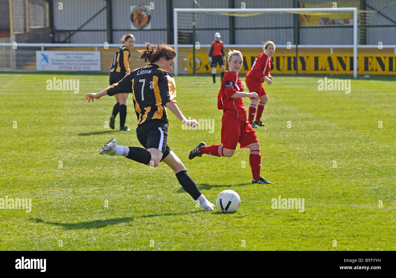 Calcio femminile a livello di club, REGNO UNITO Foto Stock