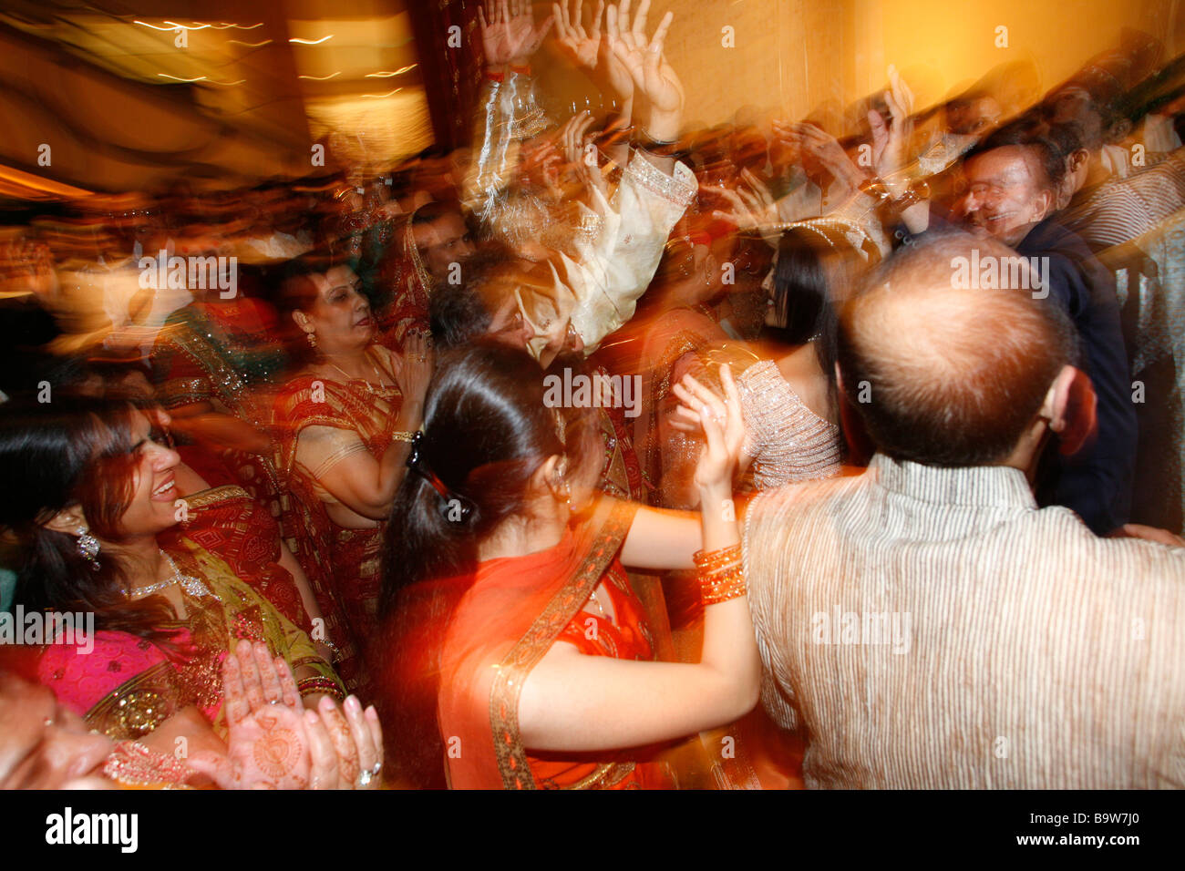 matrimonio indiano Foto Stock
