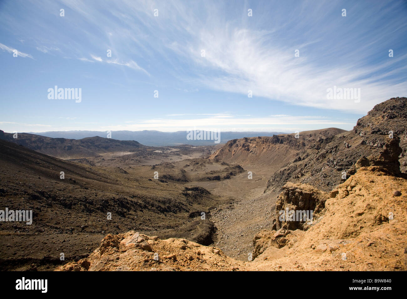 Parco nazionale di Tongariro, Nuova Zelanda Foto Stock