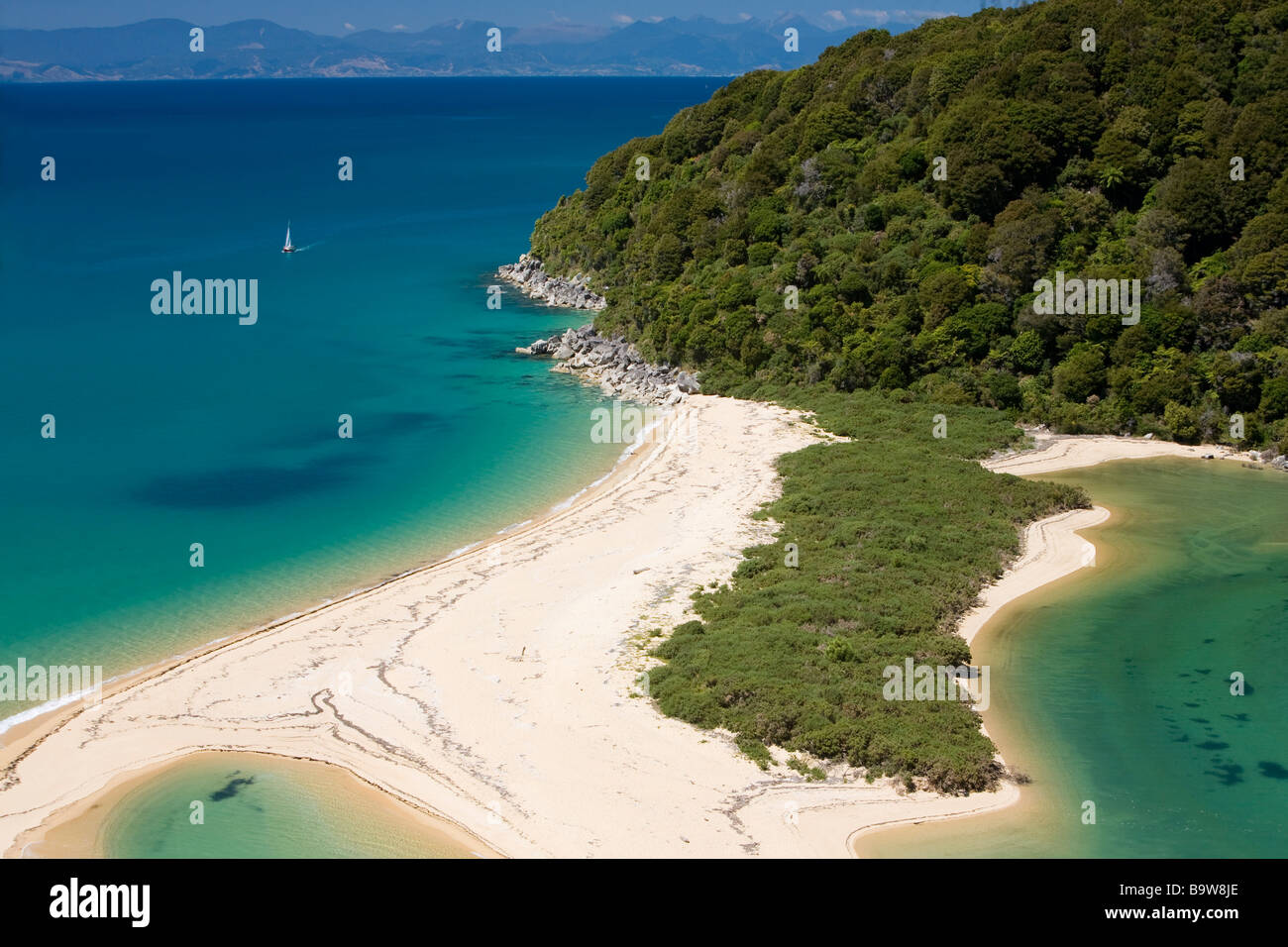 Parco Nazionale di Abel Tasman, Nuova Zelanda Foto Stock