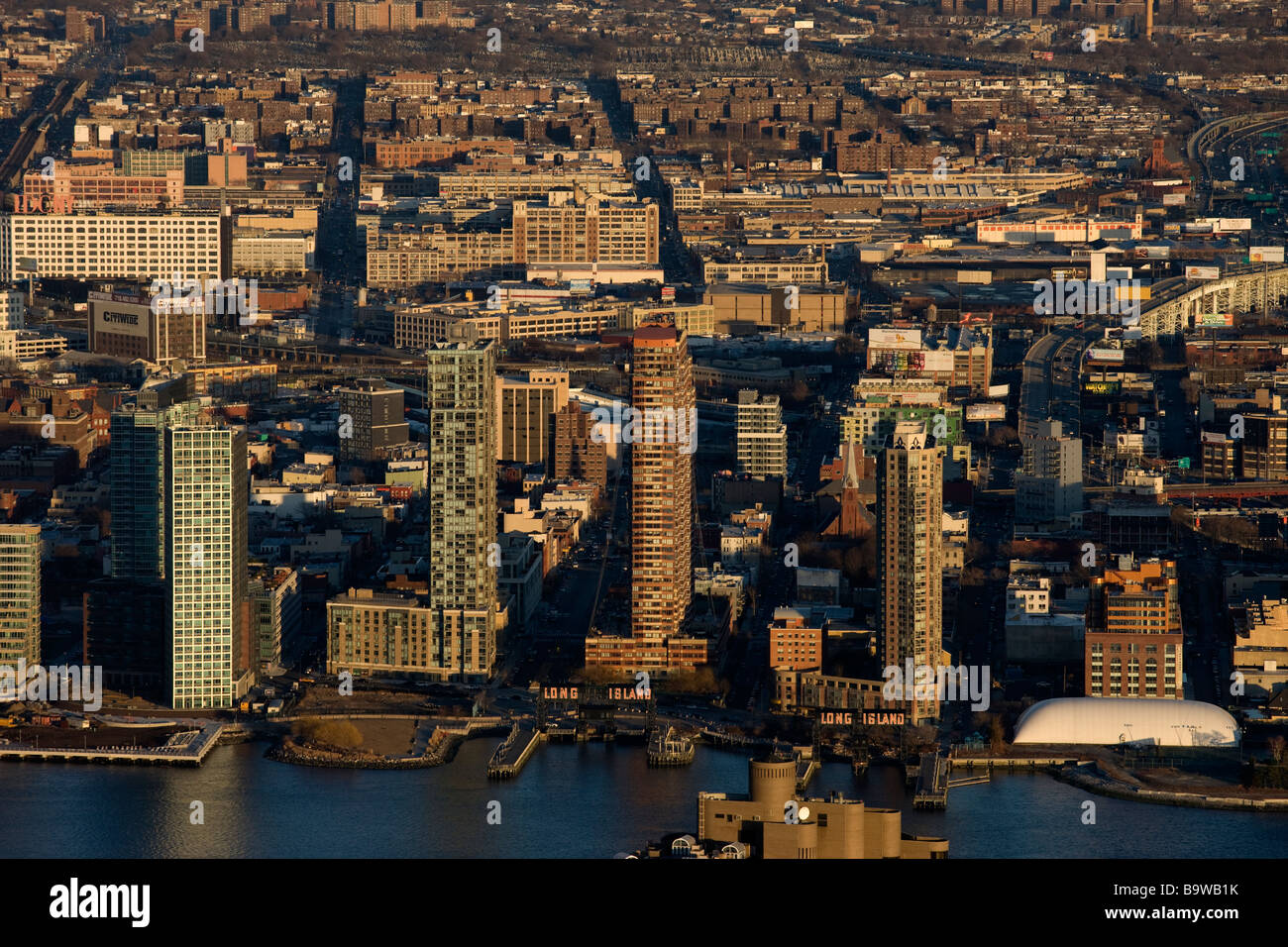 LONG ISLAND CITY QUEENS NEW YORK CITY USA Foto Stock