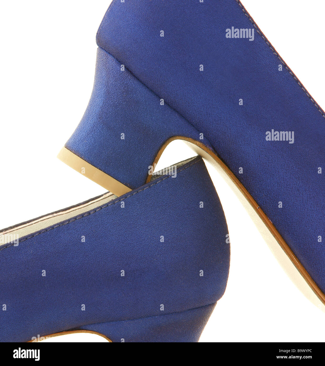 Scarpe blu Foto Stock