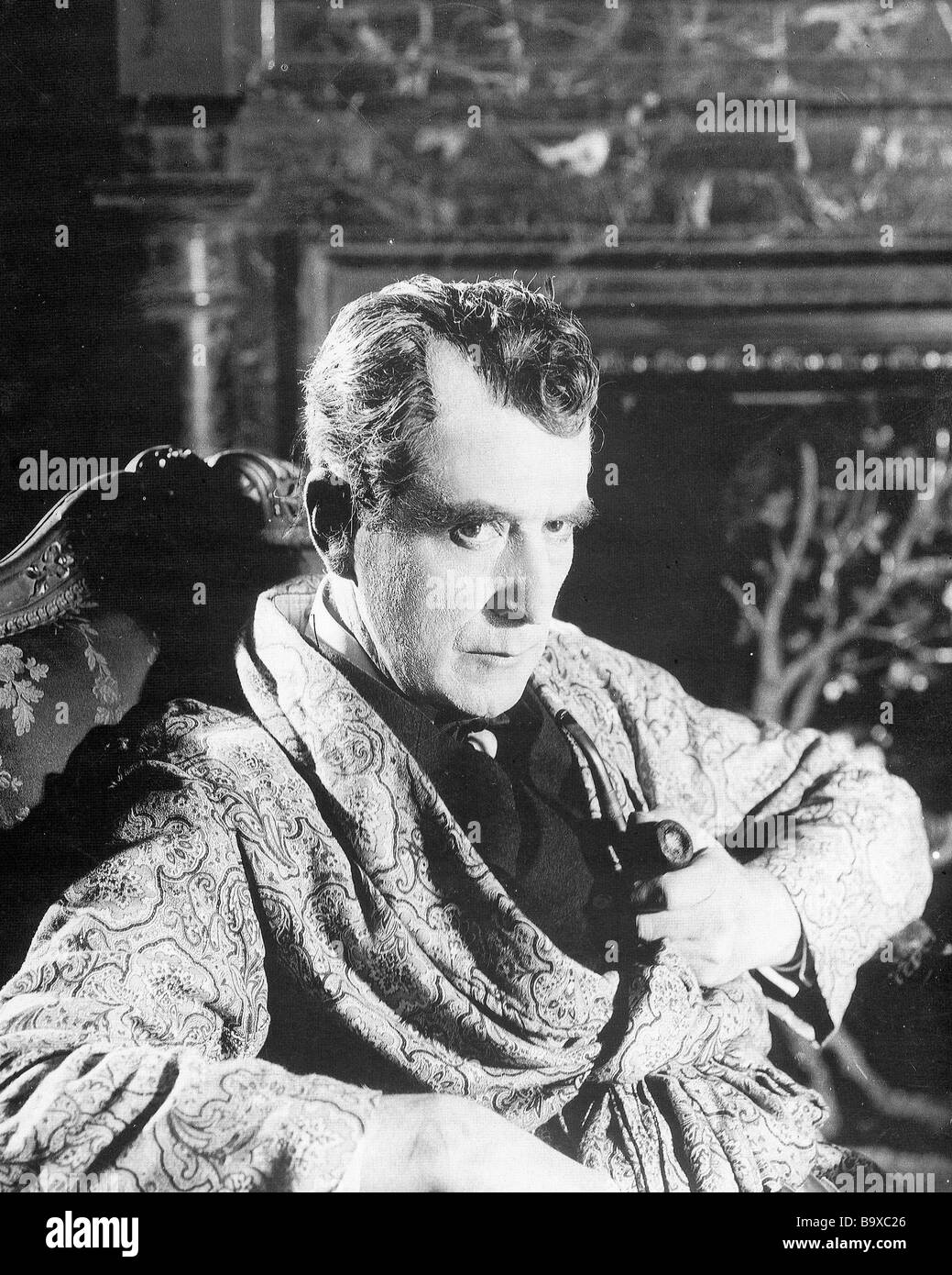 EILLE NORWOOD film inglese attore che appariva come Sherlock Holmes in quasi cinquanta film tra 1921 e 1923 Foto Stock