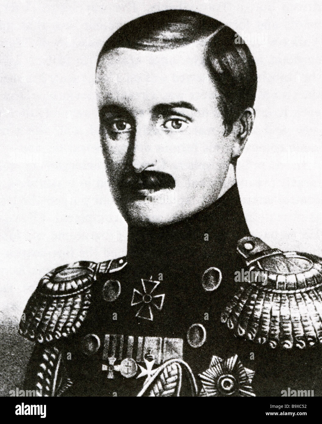 LAVRENTI KORNILOV Esercito Russo generale 1870 a 1918 Foto Stock