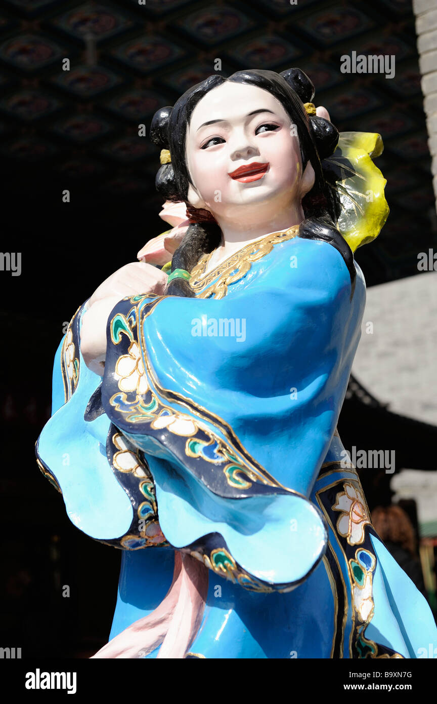 Figurine di argilla Zhang all antica cultura Street a Tianjin Cina 2009 Foto Stock