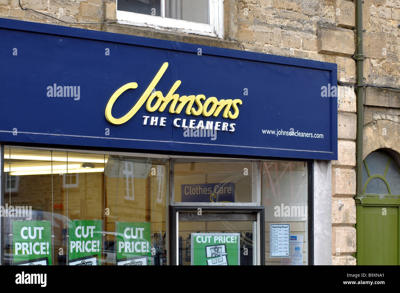 La Johnsons i pulitori shop, REGNO UNITO Foto Stock
