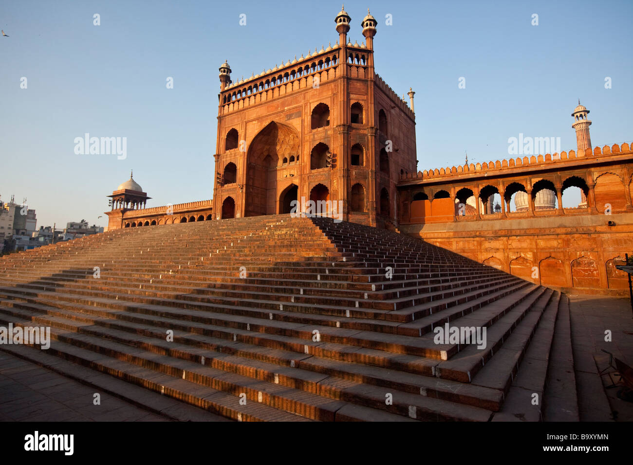 Venerdì la moschea o la Jama Masjid di Delhi India Foto Stock