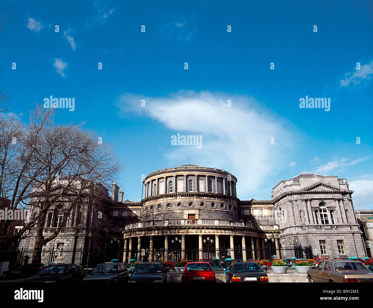 La Biblioteca Nazionale, Dublino, Irlanda Foto Stock