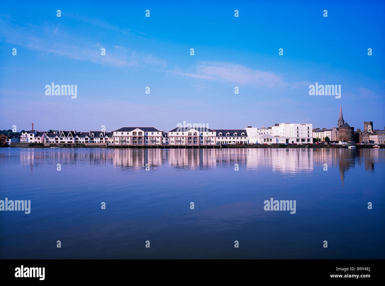 La città di Waterford, Co Waterford, Irlanda Foto Stock