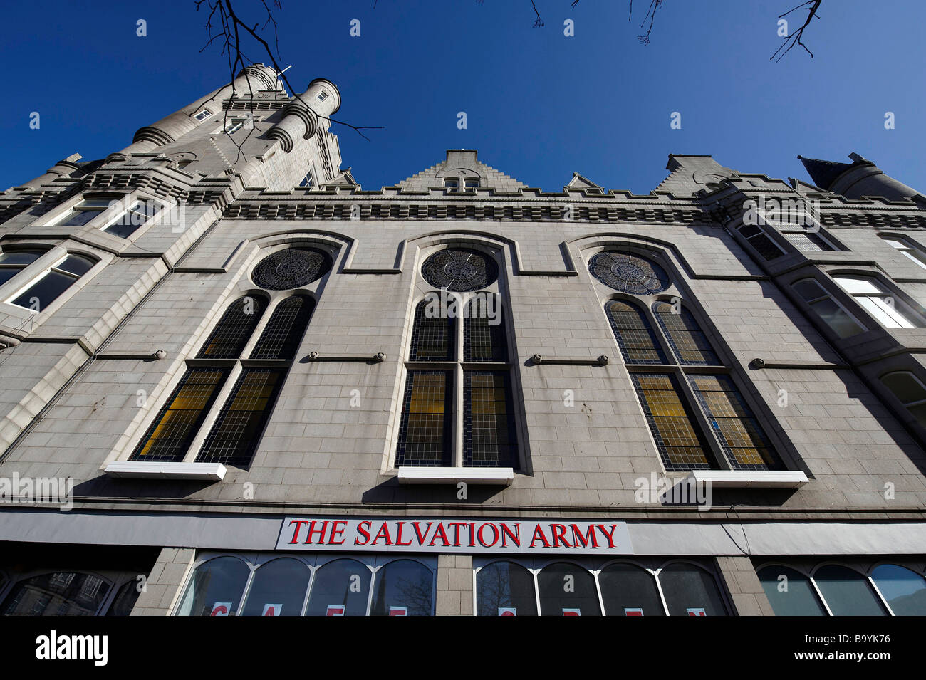 L'Esercito della Salvezza Cittadella, Castlegate, Aberdeen, Scozia Foto Stock
