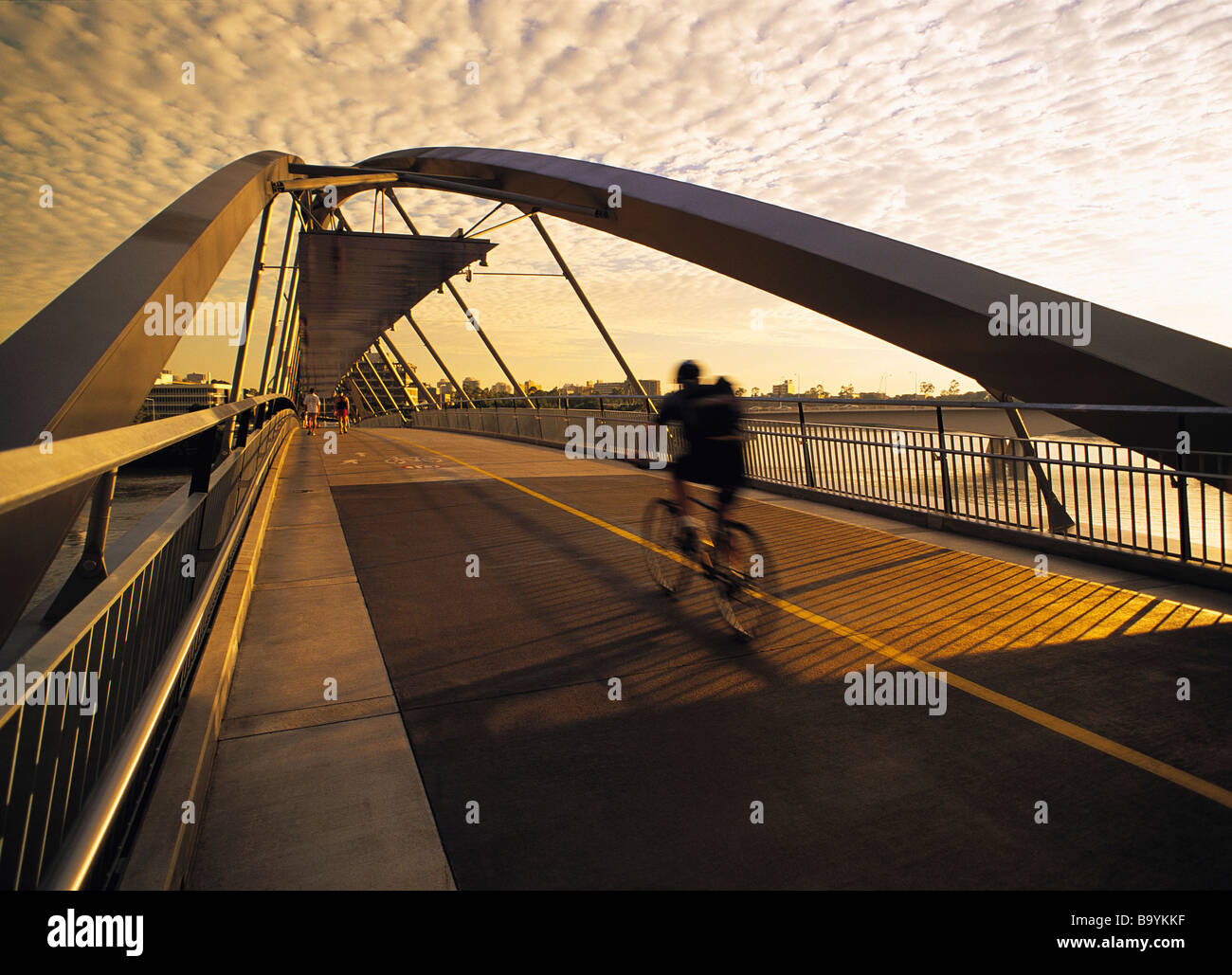 Goodwill Bridge Brisbane Australia Foto Stock