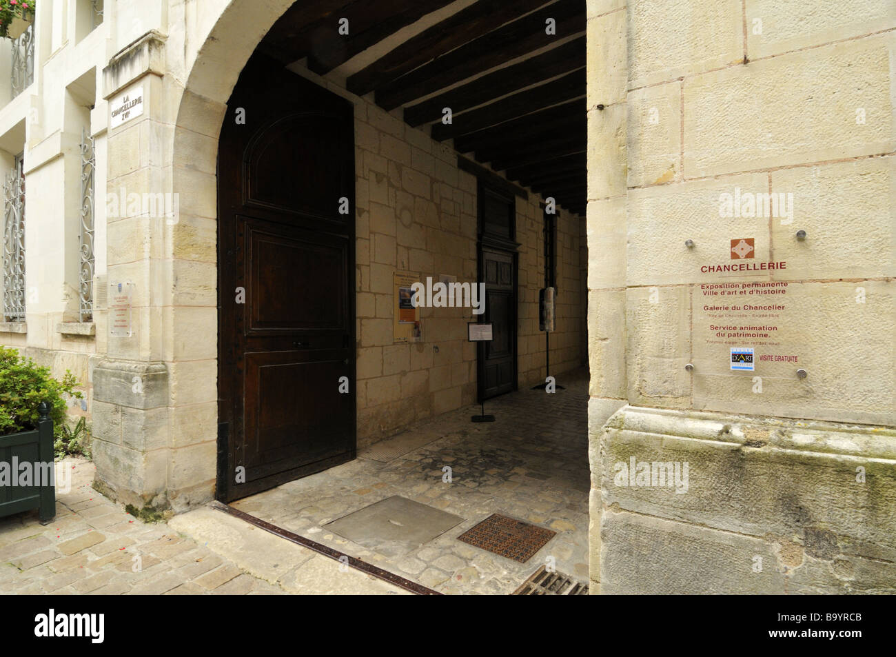 La Francia. Indre-et-Loire. Loches Chancellerie. Foto Stock
