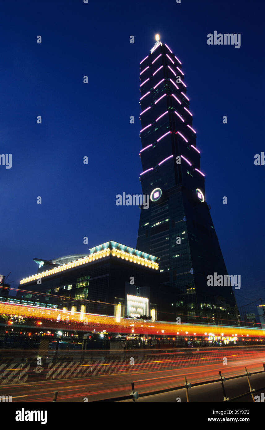 Taipei 101, Xinyi District, Taipei Northern, Taiwan, ROC Foto Stock