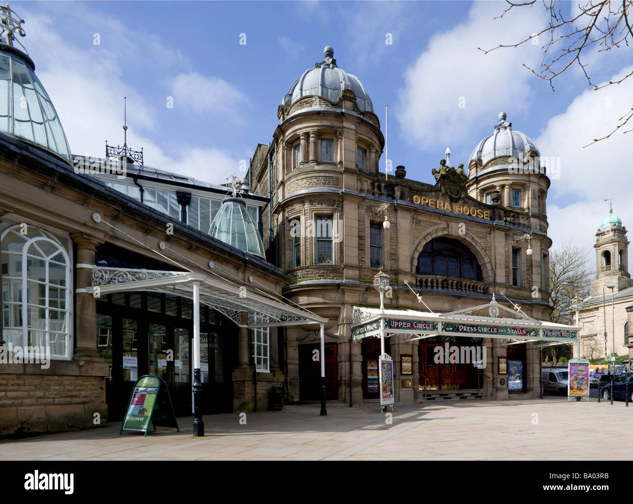 Didascalia Derbyshire Buxton Opera House Theatre Foto Stock