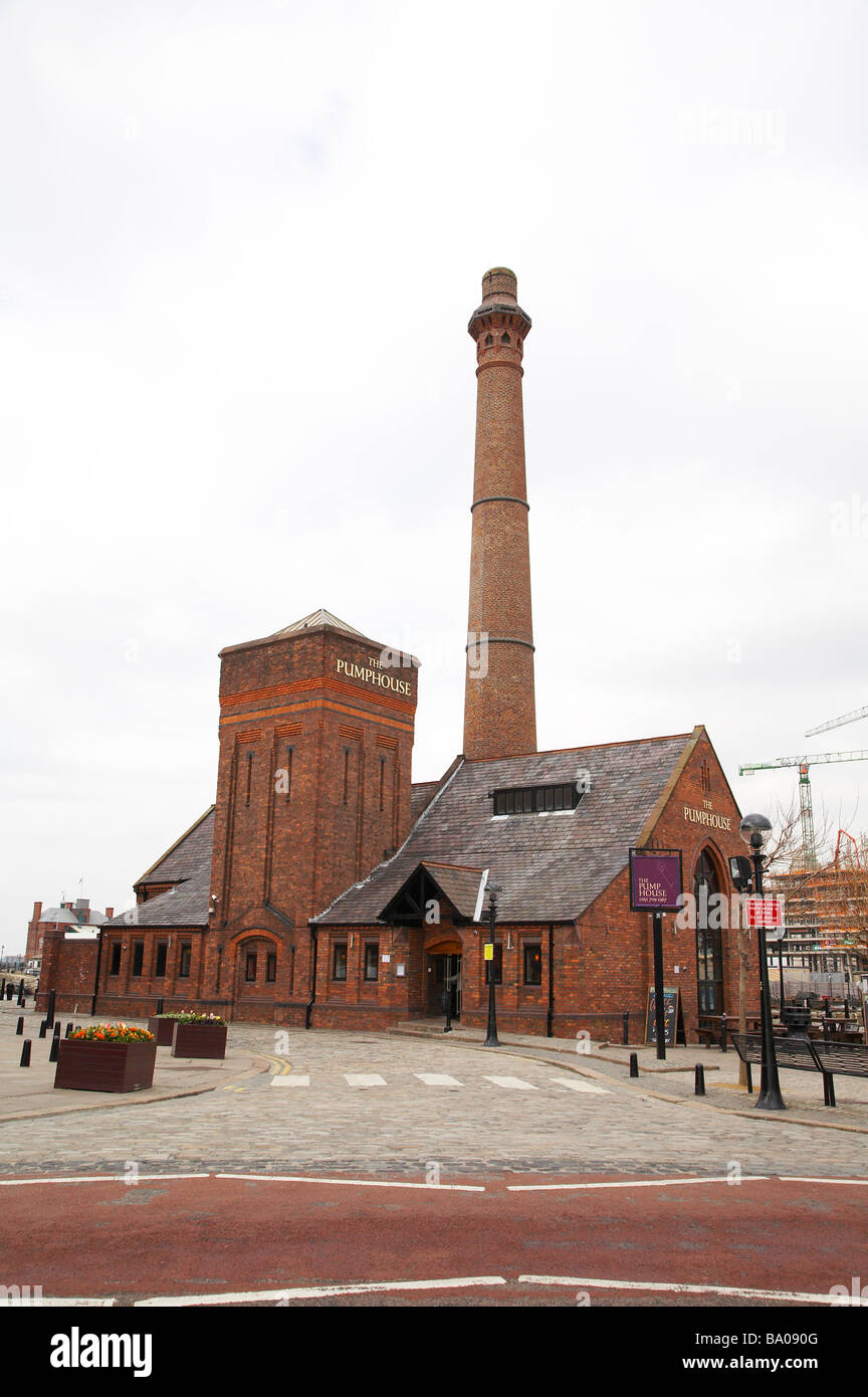 Pumphouse Inn pub in Liverpool Regno Unito Foto Stock