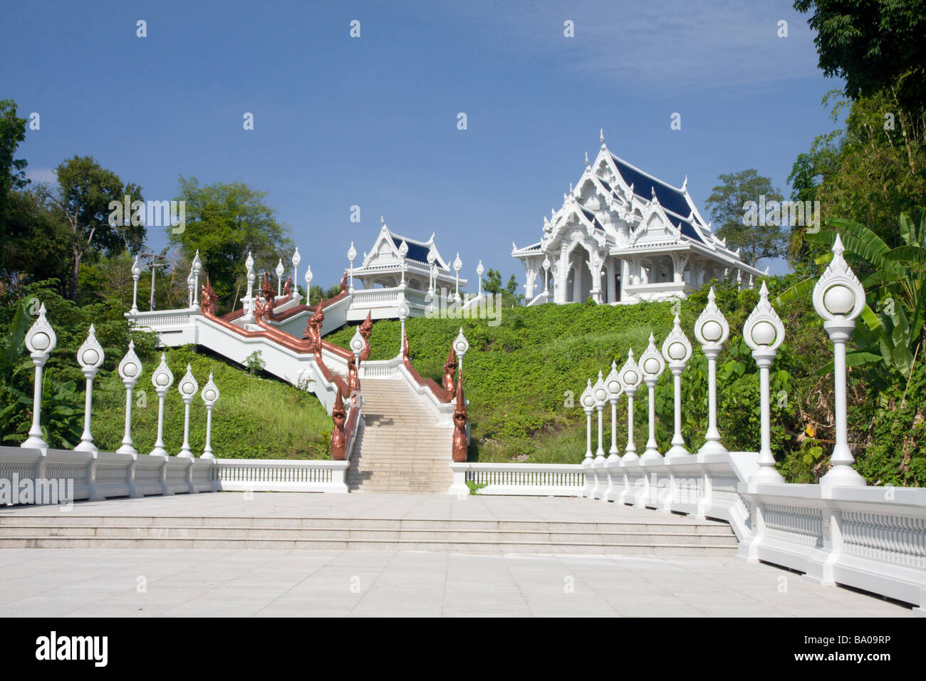 Tempio di Krabi town, Thailandia Foto Stock