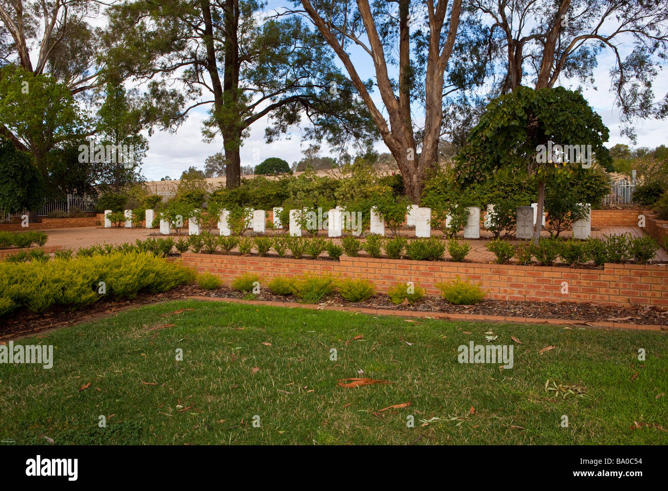 Australian War Cemetery, Cowra Foto Stock