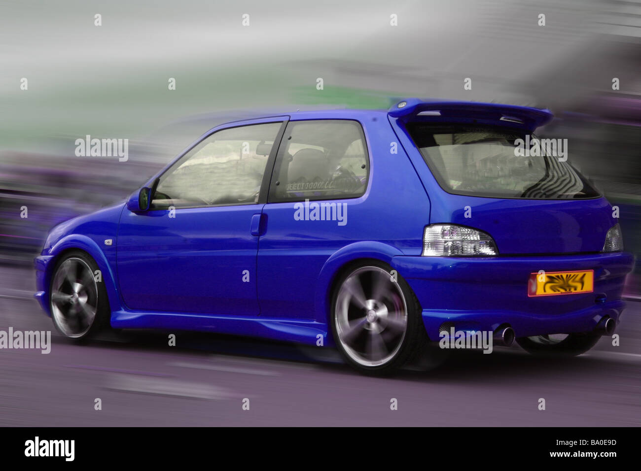 Auto personalizzata, Peugeot 106 Foto stock - Alamy