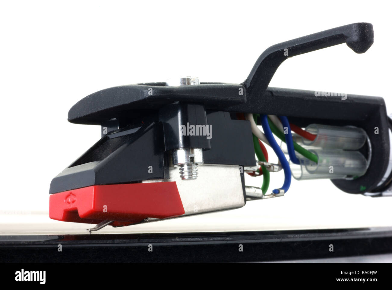 Record giocatore stilo Foto Stock