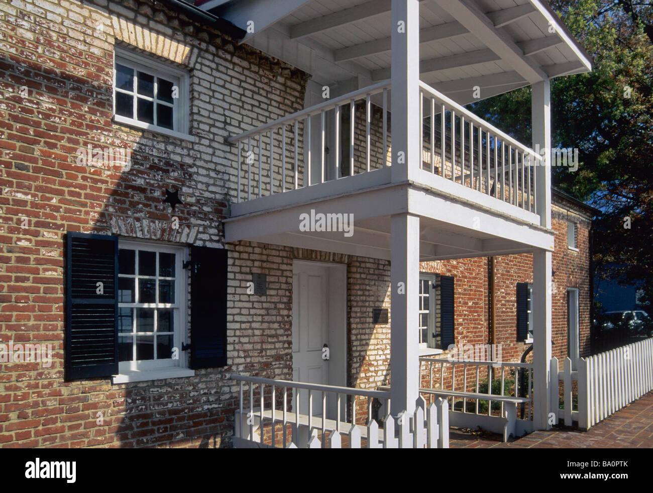 Ratcliffe-Logan-Allison House (Earp ordinario) in Fairfax Virginia STATI UNITI D'AMERICA Foto Stock