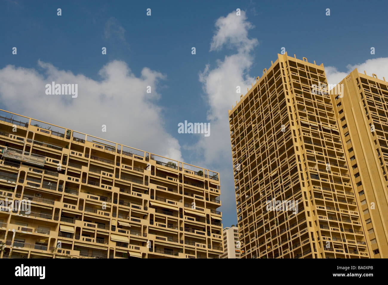 Il Principato di Monaco, Montecarlo, Riviera Francese, costa mediterranea, Francia, Palm, Palace, Madison, Hall, Edificio Foto Stock